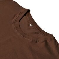 Remera Chocolate Detalle 2 Remera Lisa Cardado Mercializado Adulto