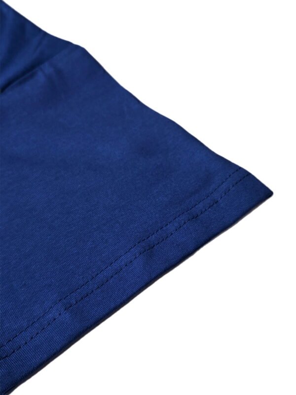 Remera Marino Detalle 3 Chomba Algodón Cardado Mercializado 24/1