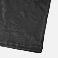 Remera Negra Detalle 1 Remera Lisa Peinado Premium Mujer