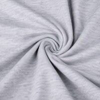 Tela Gris Melange Remera Lisa Peinado Premium Adulto Gris Melange